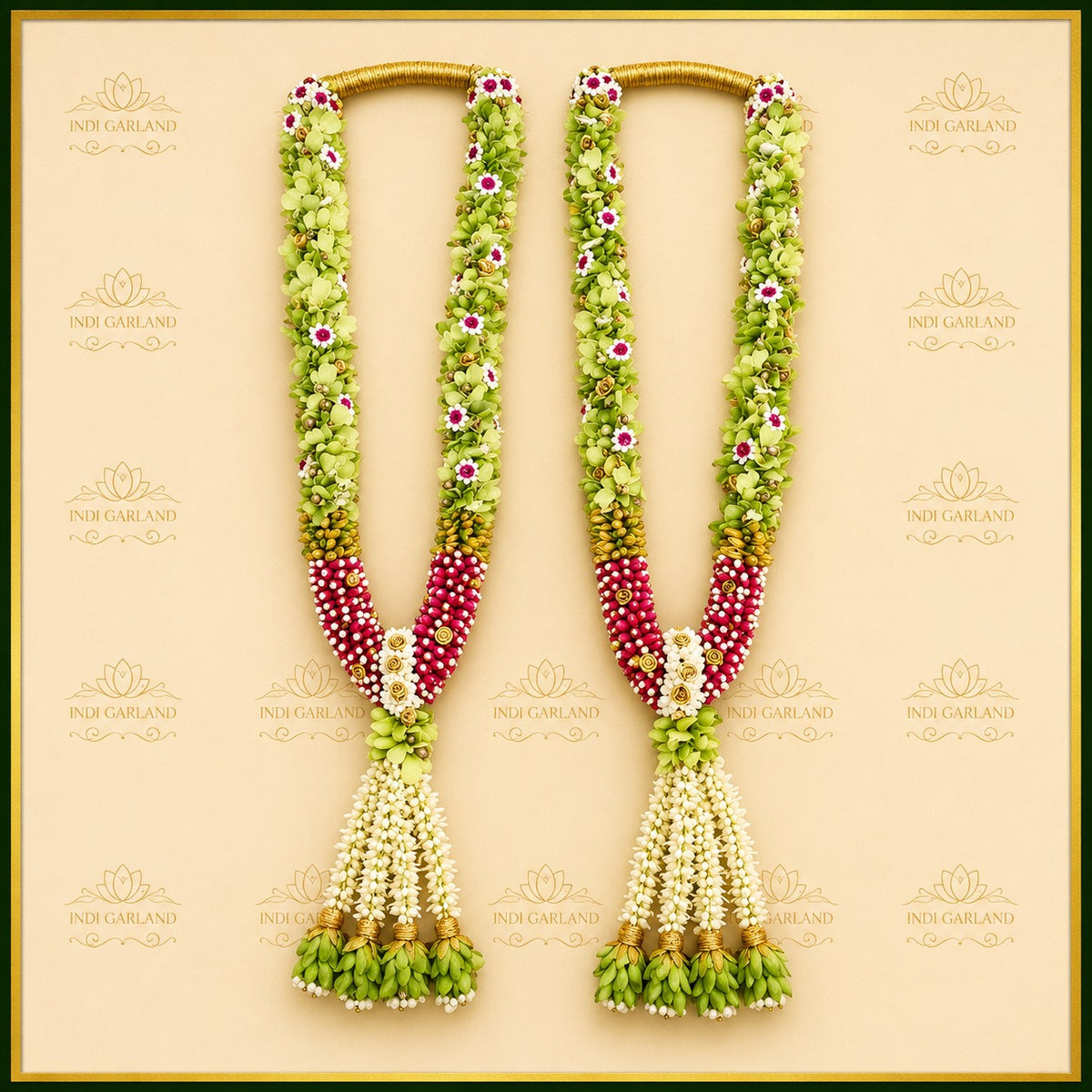 Luxury Designer Fresh Floral Garland Set