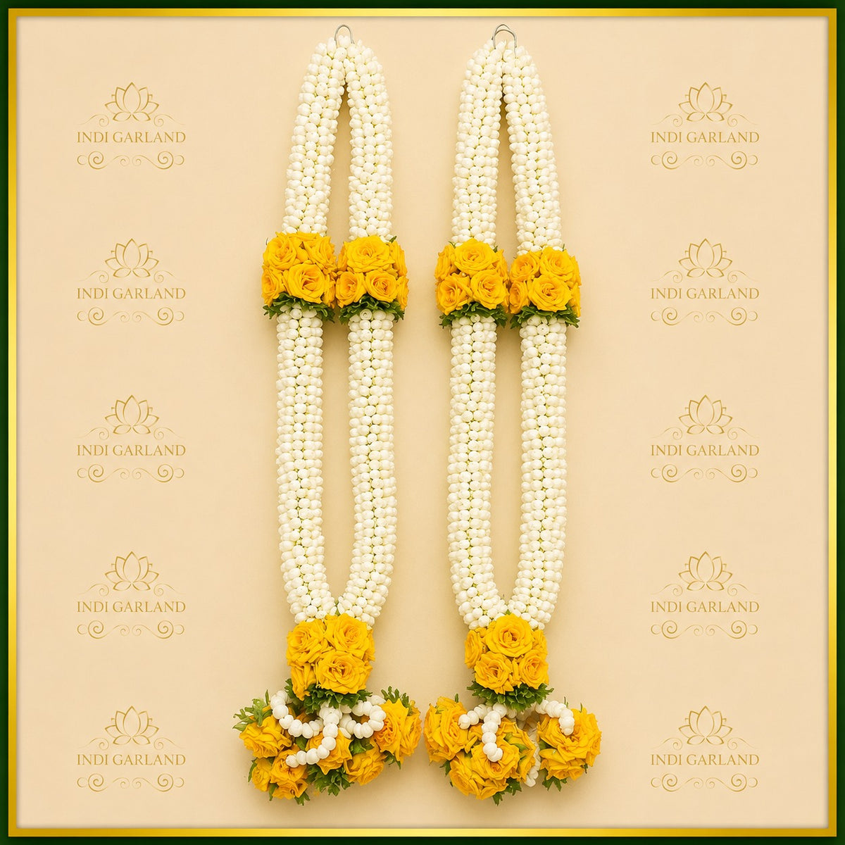 Mehrini Garland – Kolkata Jasmine & Yellow